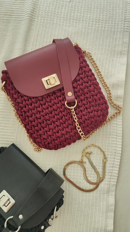 Torebka bordowa Craftbags